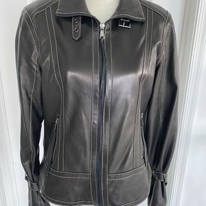 Andrew Mark Butter Soft Leather Jacket SZ L